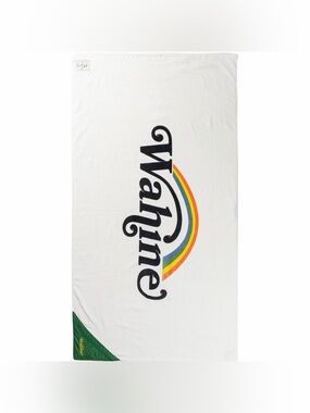 Slowtide Wahine Beach Towel In White New NWT